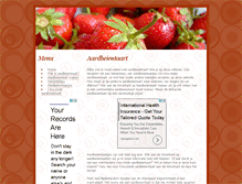 Tablet Screenshot of aardbeientaart.com